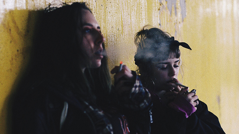 smoking weed